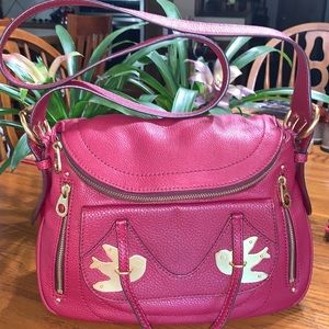 MARC BY MARC JACOBS 💯 LEATHER PEDAL TO THE METAL NATASHA BIRD SHOULDER